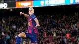 Barca beat Oviedo to move one point clear at top
