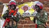 Uganda’s president heads for victory as his main rival cries foul
