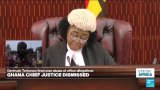 Ghana’s chief justice dismissed by President Mahama