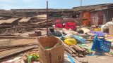 Fish trade enclave within Sekondi Market collapses