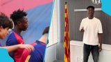 Ghana's Hafiz Gariba admits adapting to life at Barcelona is not easy