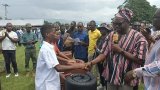Kadjebi-Akan MP donates trunks and mattresses to SHS freshers
