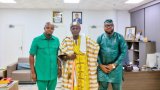 Zini Paramount Chief pays courtesy call on NPA Chief Executive Godwin Kudzo Tameklo