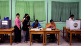 War-torn Myanmar voting in widely criticised ‘sham’ election