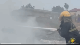GNFS contains fire outbreak at Forster Down, Adentan