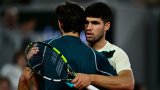 Alcaraz into French Open final as Musetti retires injured