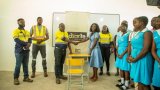 Asante Gold Bibiani Donates 250 Desks to Queens Girls’ SHS