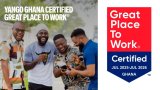 Yango Ghana recognised as a Great Place to Work®