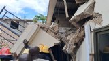 Mason trapped after building collapses at Kasoa New Market
