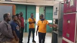ECG supports KNUST Engineering Lab with high-voltage panels to strengthen practical training