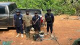 Inter-Security Task Force uncovers illegal mining in Aowin
