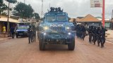 Bono Regional Police embark on ‘Show of Force’ operation in Sampa