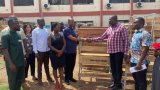 Asante Akyem Central MCE presents 400 dual desks to schools