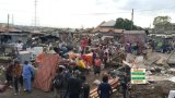 Ablekuma North Assembly begins demolition of Darkuman slum market [Photos]