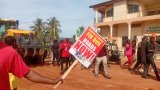 Krobo residents stage protest over deplorable Somanya-Odumase-Kpong road; issue 60-day ultimatum