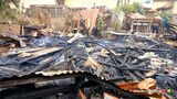 Fire destroys warehouse, several shops in Akyem Oda
