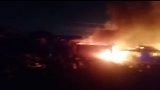 AR: Jilted boyfriend allegedly sets fire to wooden structures at Ahodwo; 200 persons rendered (…)