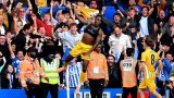 Two for Welbeck as Brighton beat 10-man Chelsea