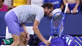 Medvedev given hefty fine after US Open meltdown