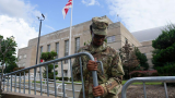 National Guard troops appear in Washington DC as mayor rejects ‘authoritarian push’