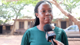 KNUST medical student donates over 100 sanitary pads to girls at Oforikrom M/A JHS