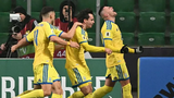 Ukraine strike late to grab World Cup play-off slot