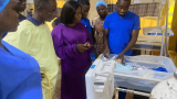 Two-day-old baby rescued from dustbin in Damongo; mother on the run