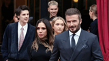 Beckhams seen together in Paris after Brooklyn row