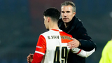 Van Persie gives son debut ‘as a coach – not as a dad’