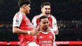 Arsenal thump Villa to end year five points clear