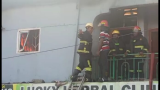 Fire guts Lucky Herbal Centre at Kasoa