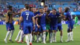 Chelsea beat Benfica in extra time after two-hour storm delay