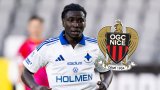 Defender Kojo Peprah Oppong set for OGC Nice move as Norrkoping accepts offer