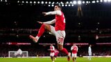 Merino and Saka score as Arsenal comfortably beat Brentford