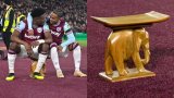 West Ham United hand back Mohammed Kudus’ iconic wooden elephant stool after Spurs switch