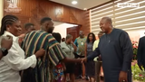 Video: President Mahama thanks Presidency staff, urges greater dedication in 2026