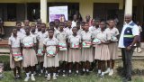TAAG donates sanitary pads, educational materials to schoolgirls in Ahafo Region