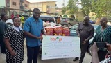 Newage Agric Solutions donates rice, soybean oil and cash to MoFA for farmers’ day