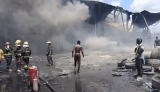 Fire guts Greenhouse Factory at Shai Hills