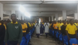 Requiem Mass underway at Pope John Senior High School in honour of Omane Boamah