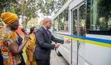 Ablakwa deploys six new buses to ease transport burden of Foreign Affairs Ministry staff