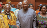 Mahama commends Yaa Naa for peace in Dagbon