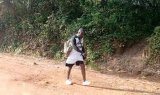 Nkwanta SHS teacher walks 60km for peace in Oti Region