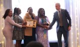 Sunyani West’s Pln. Gifty Nyarko honoured with prestigious African Ambassador title