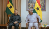 President Mahama holds bilateral discussions with São Tomé counterpart