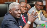 Director-General of Liberian National Lottery Authority and team pay working visit to NLA Ghana
