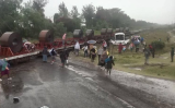 Train and bus collide in central Kenya, at least 4 killed